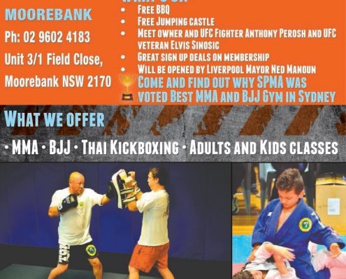 Moorebank MMA, BJJ, Thai Kickboxing Gym Grand Reopening