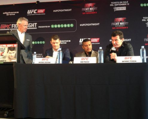 UFC Fight Night 55 Press Conference Sydney 1
