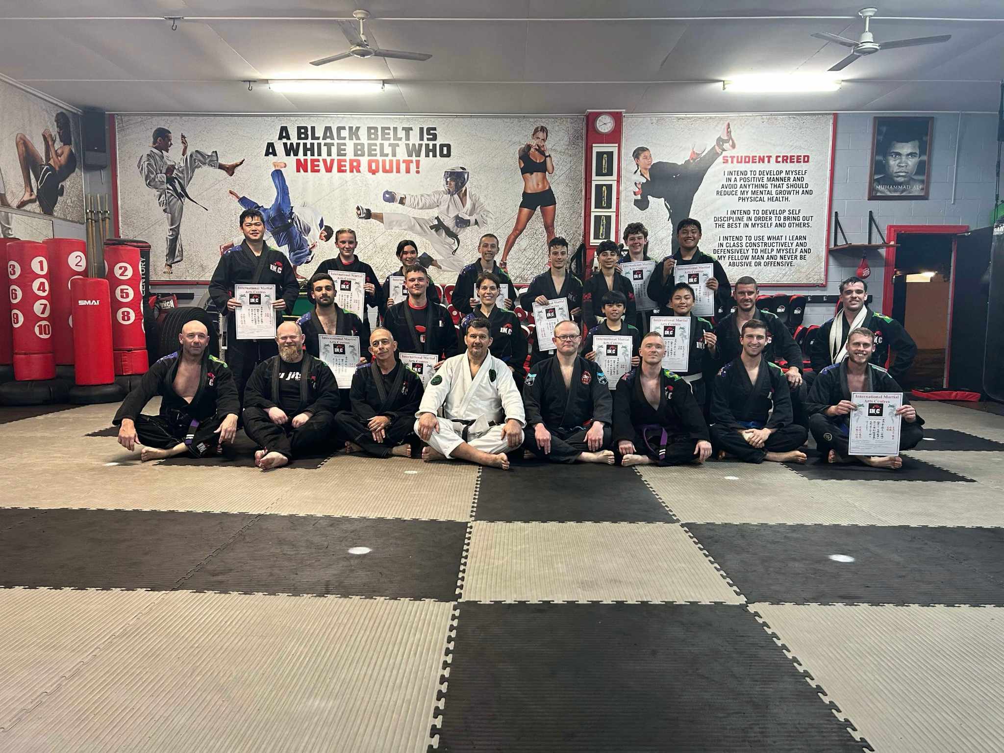 BJJ grading IMC September 2024