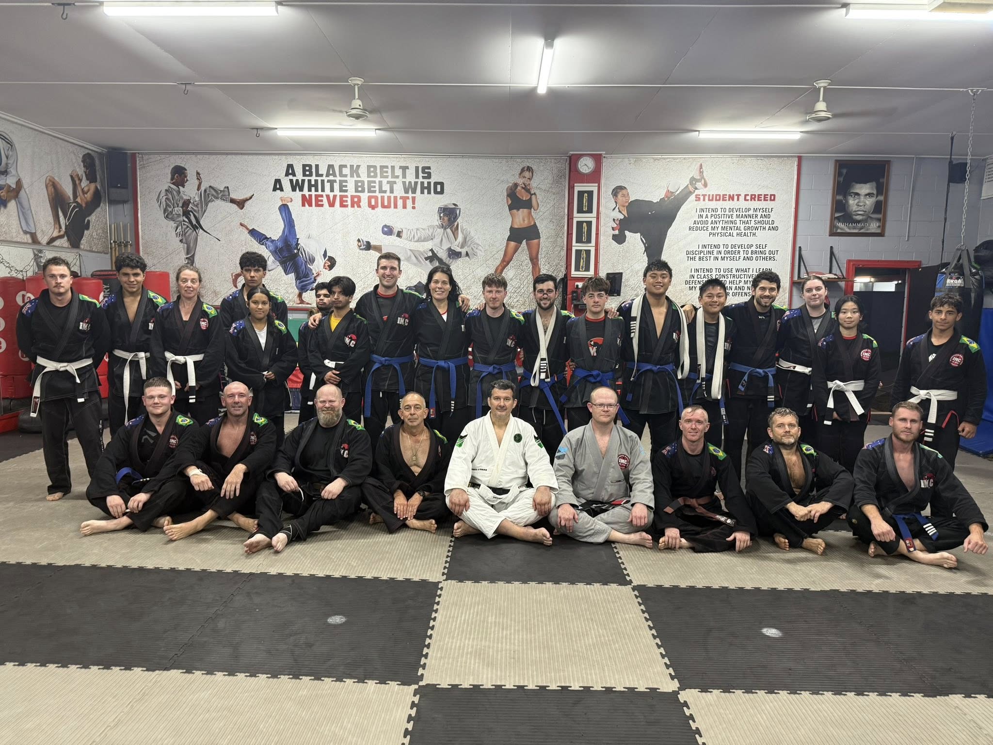 Affiliate BJJ grading IMC December 2025